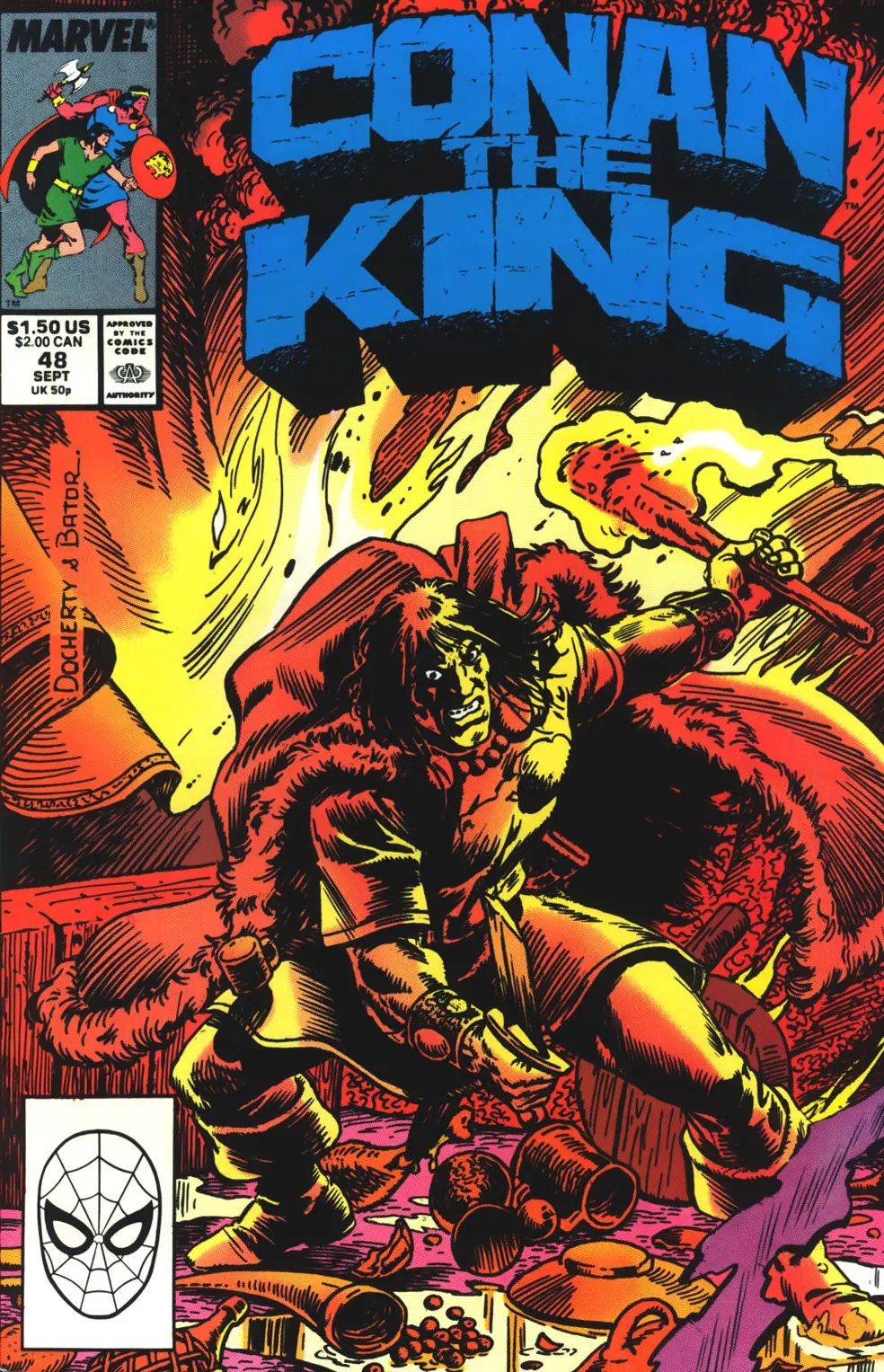 Conan the King #48 cover