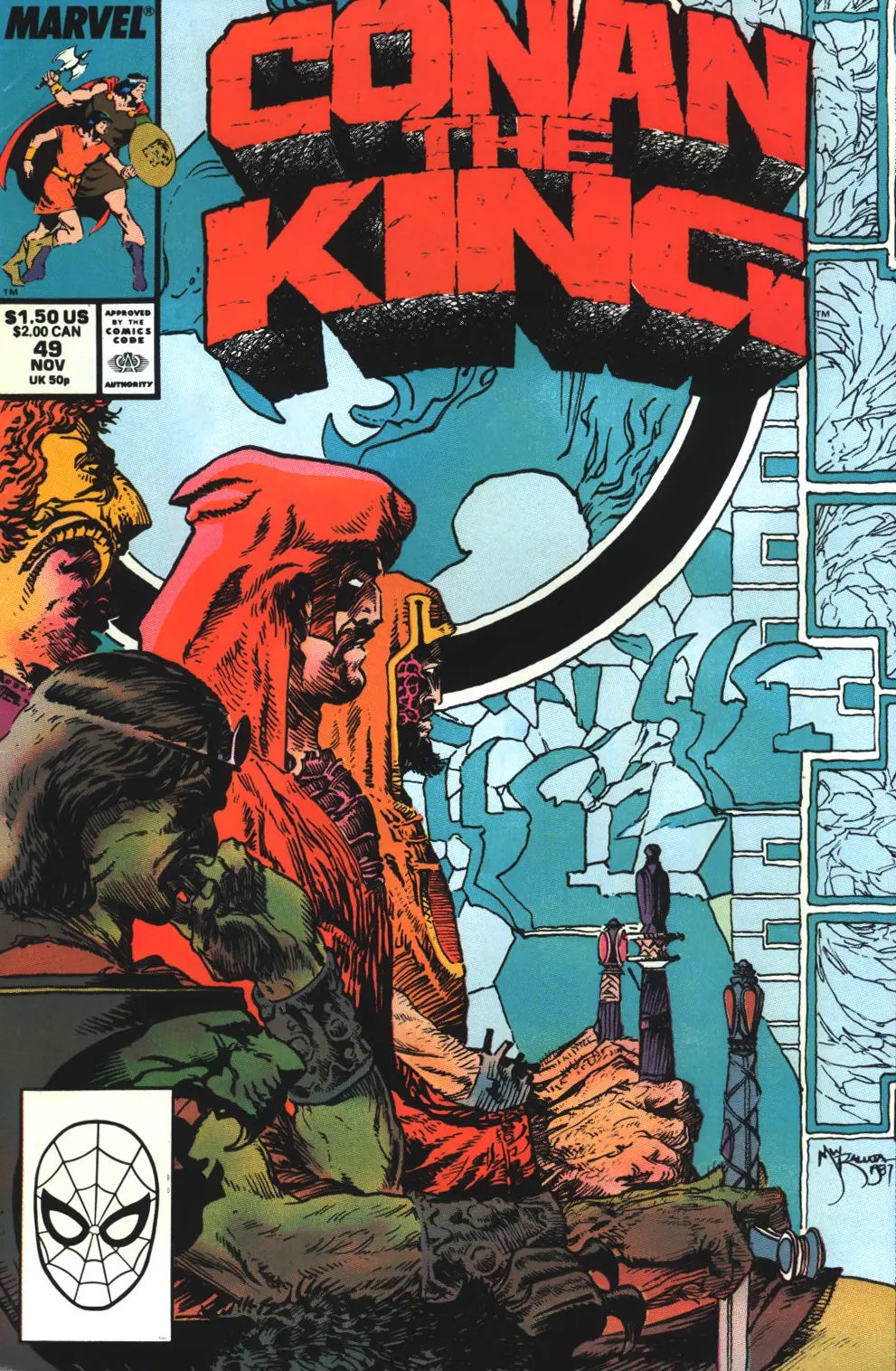 Conan the King #49 cover