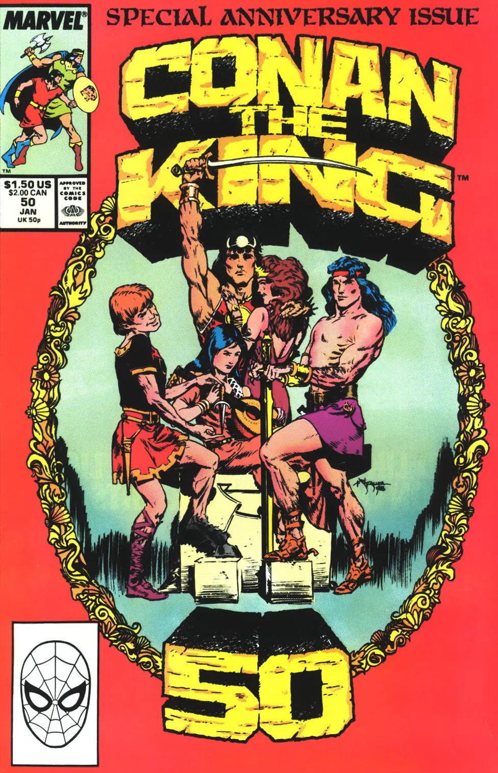 Conan the King #50 cover