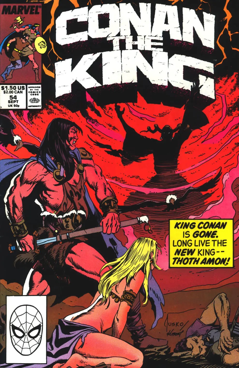 Conan the King #54 cover