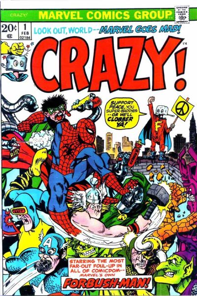 Crazy #1 cover