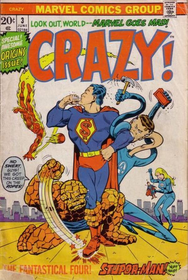 Crazy #3 cover