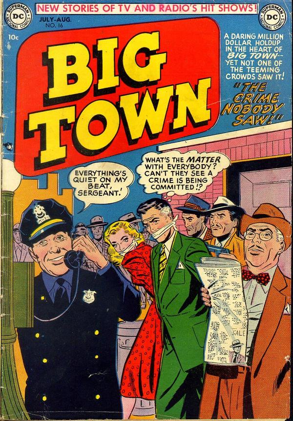 Big Town #16 cover