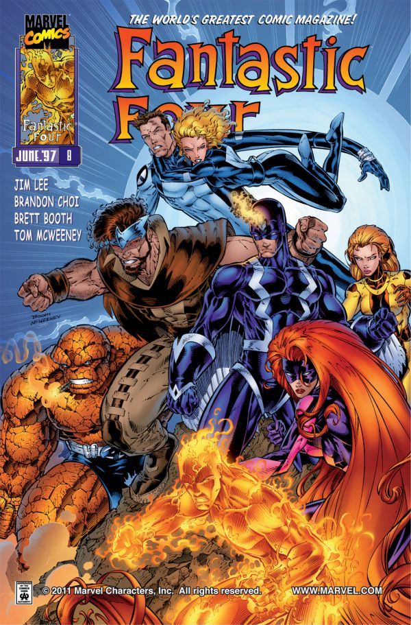 Fantastic Four #8 cover