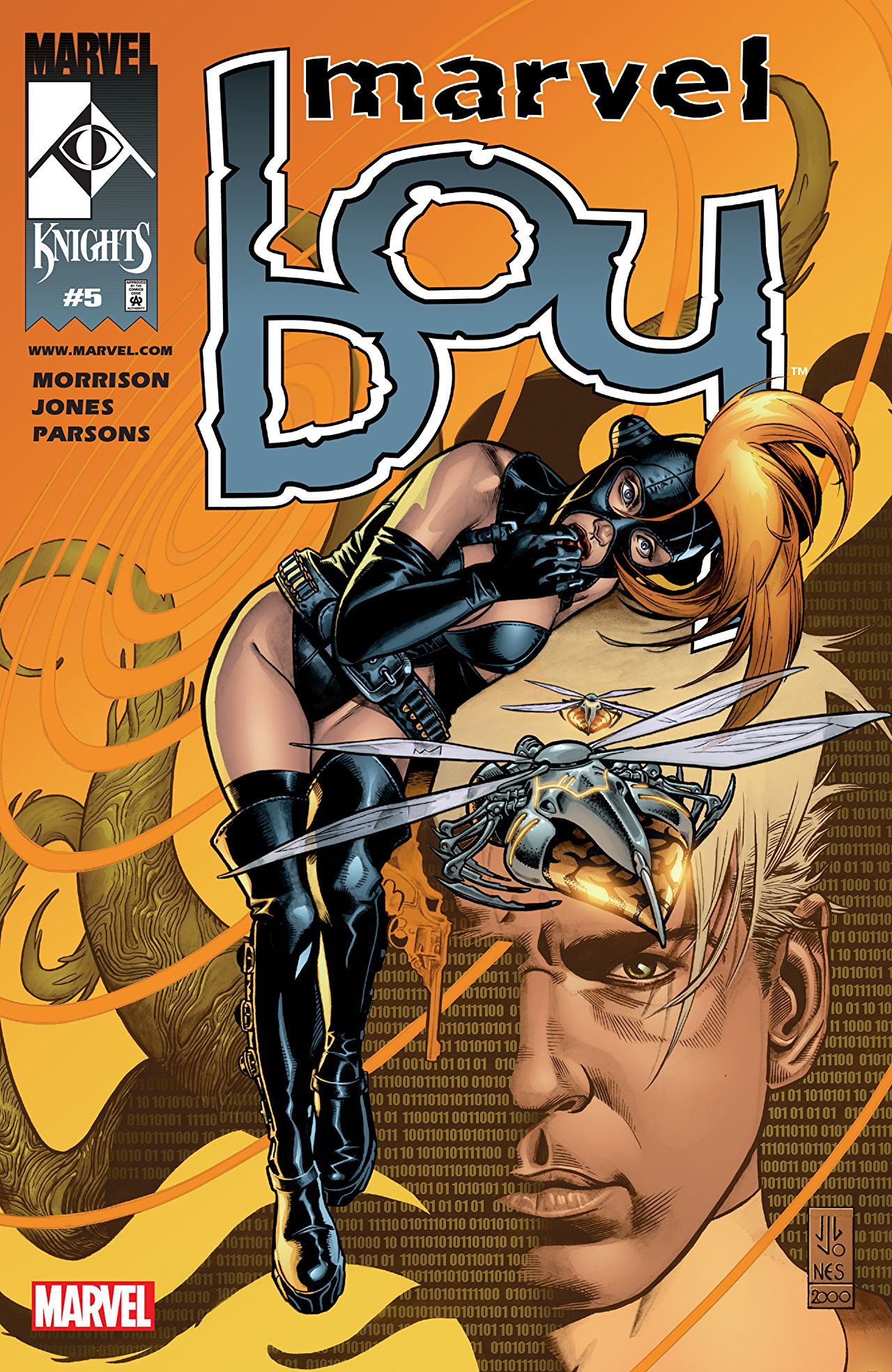 Marvel Boy #5 cover