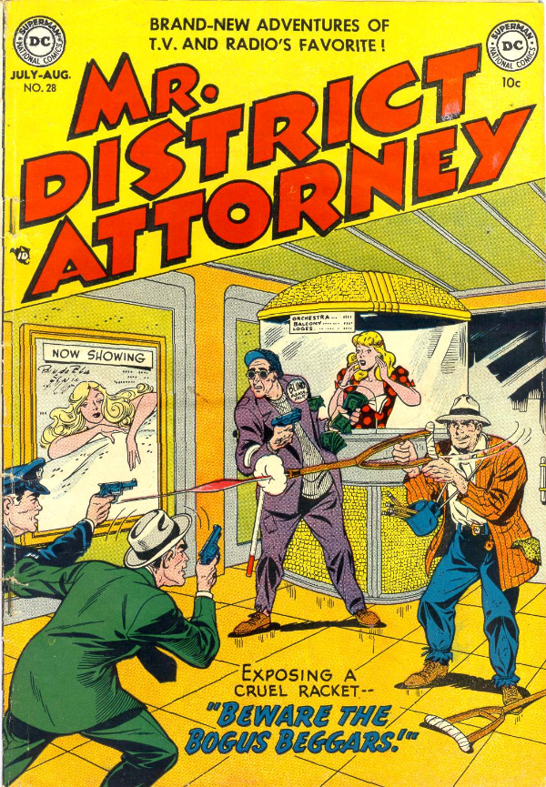Mr. District Attorney #28 cover