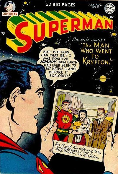 Superman #77 cover