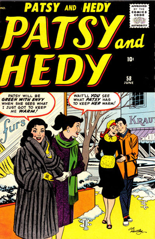 Patsy and Hedy #58 cover