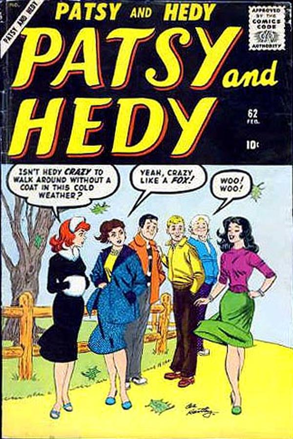 Patsy and Hedy #62 cover