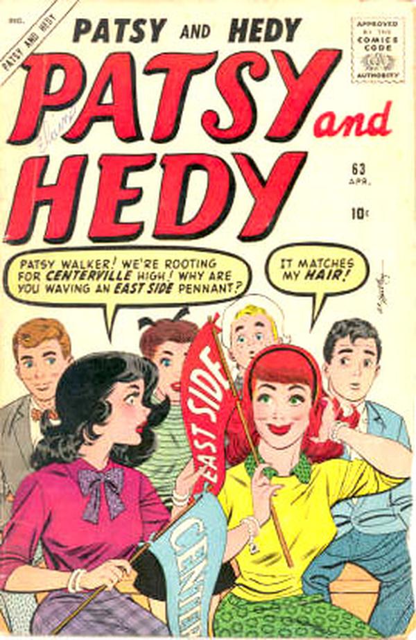 Patsy and Hedy #63 cover