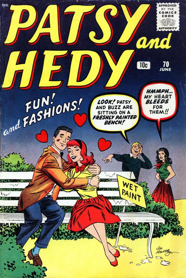 Patsy and Hedy #70 cover