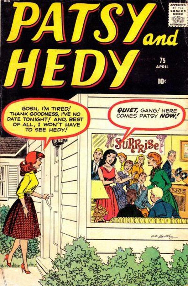 Patsy and Hedy #75 cover