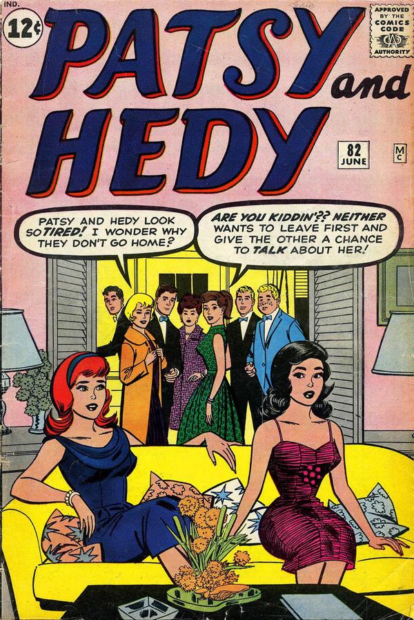 Patsy and Hedy #82 cover