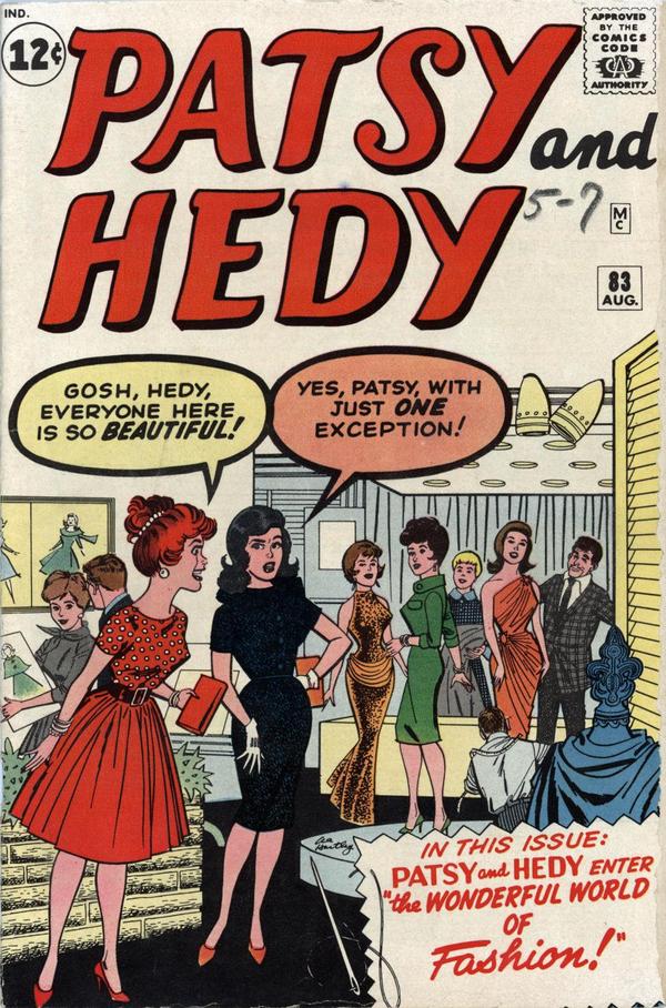 Patsy and Hedy #83 cover