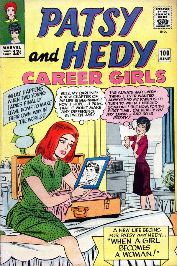 Patsy and Hedy #100 cover
