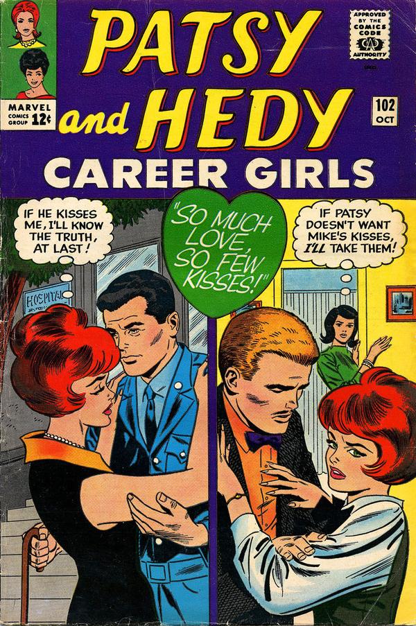 Patsy and Hedy #102 cover