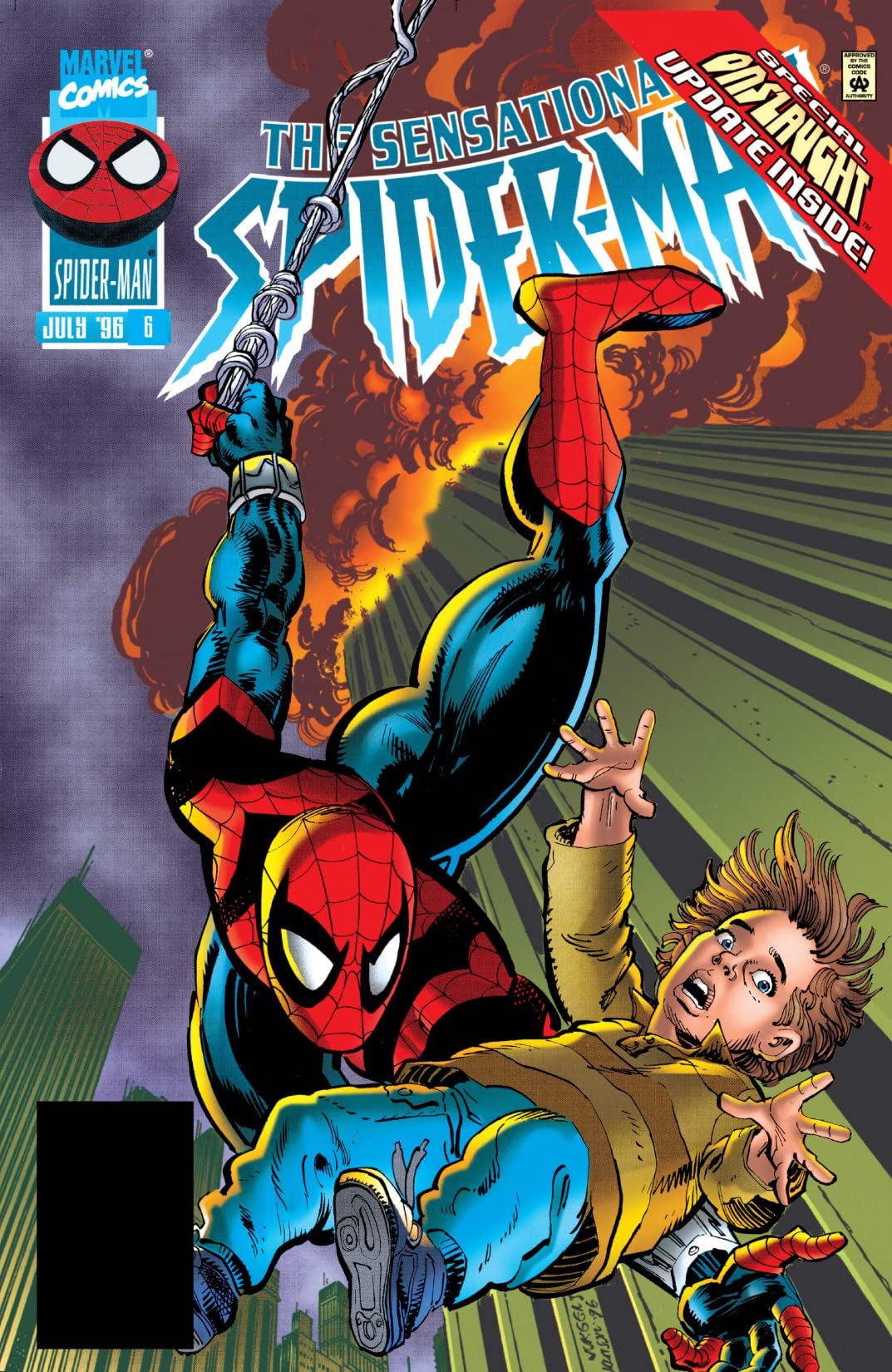 The Sensational Spider-Man #6 cover