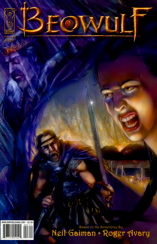 Beowulf #3 cover
