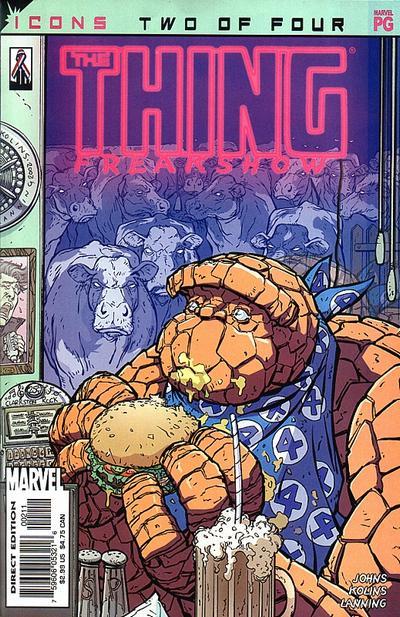 The Thing: Freakshow #2 cover