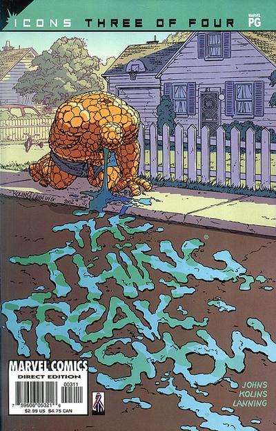 The Thing: Freakshow #3 cover