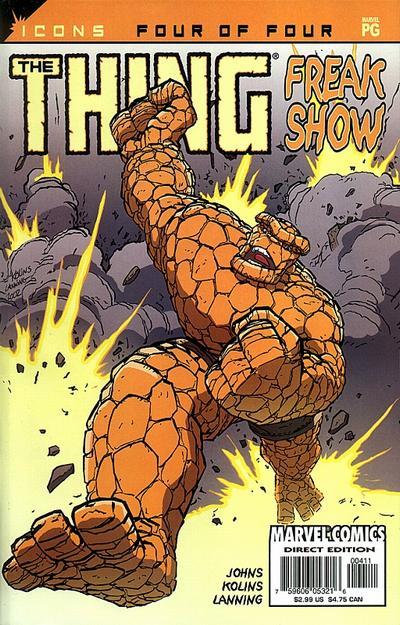 The Thing: Freakshow #4 cover
