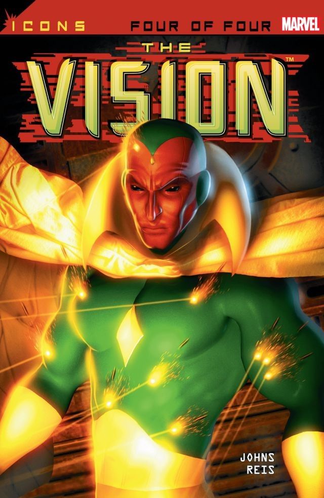 Avengers Icons: The Vision #4 cover