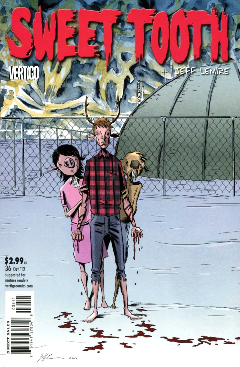Sweet Tooth #36 cover