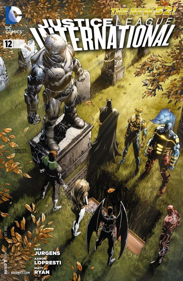 Justice League International #12 cover