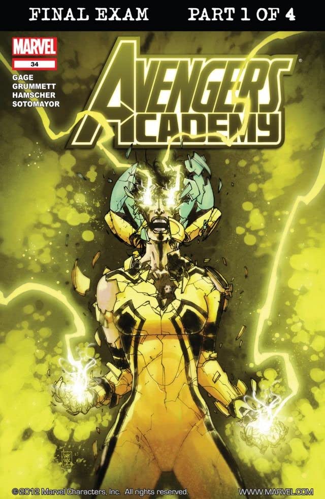 Avengers Academy #34 cover