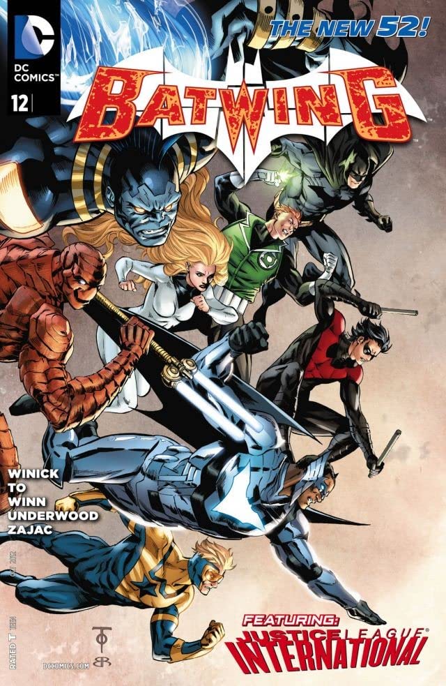 Batwing #12 cover