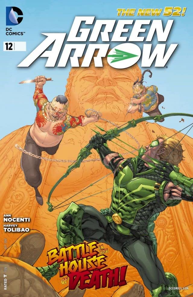 Green Arrow #12 cover