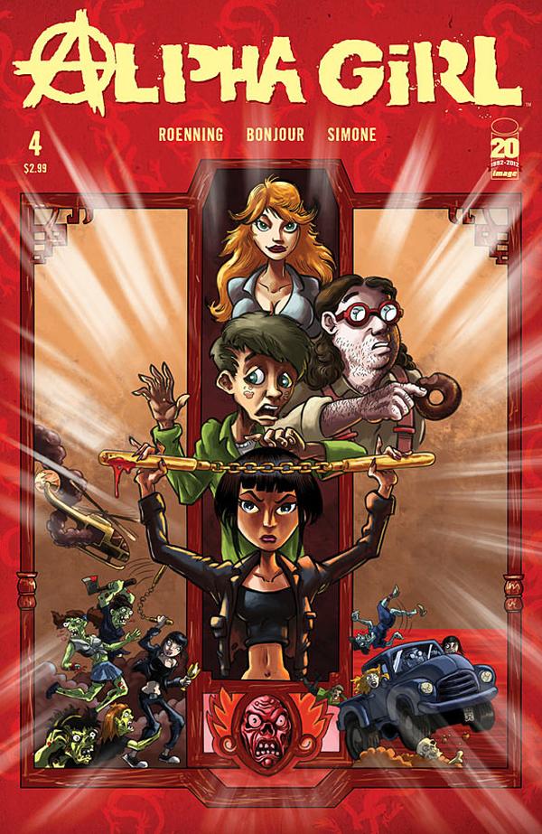 Alpha Girl #4 cover