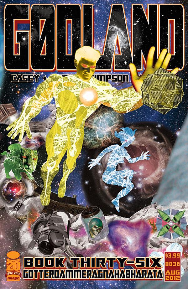 Godland #36 cover