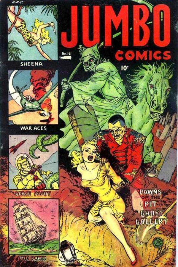 Jumbo Comics #161 cover