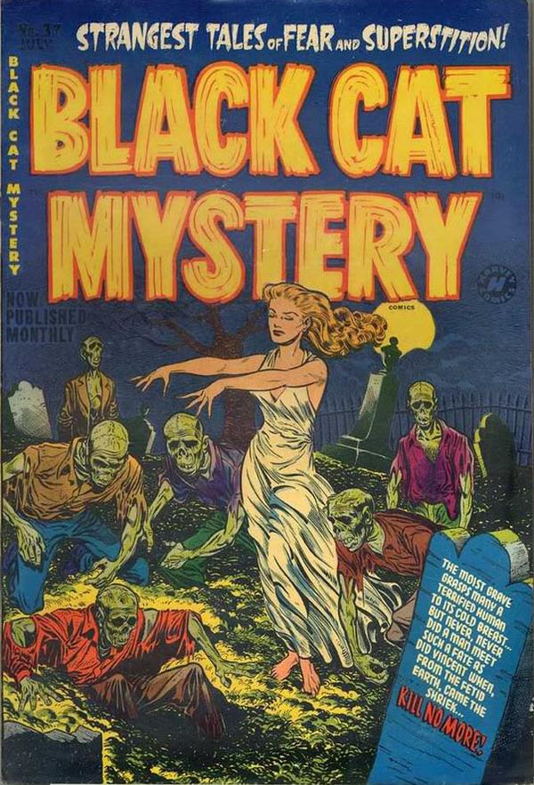 Black Cat Comics #37 cover