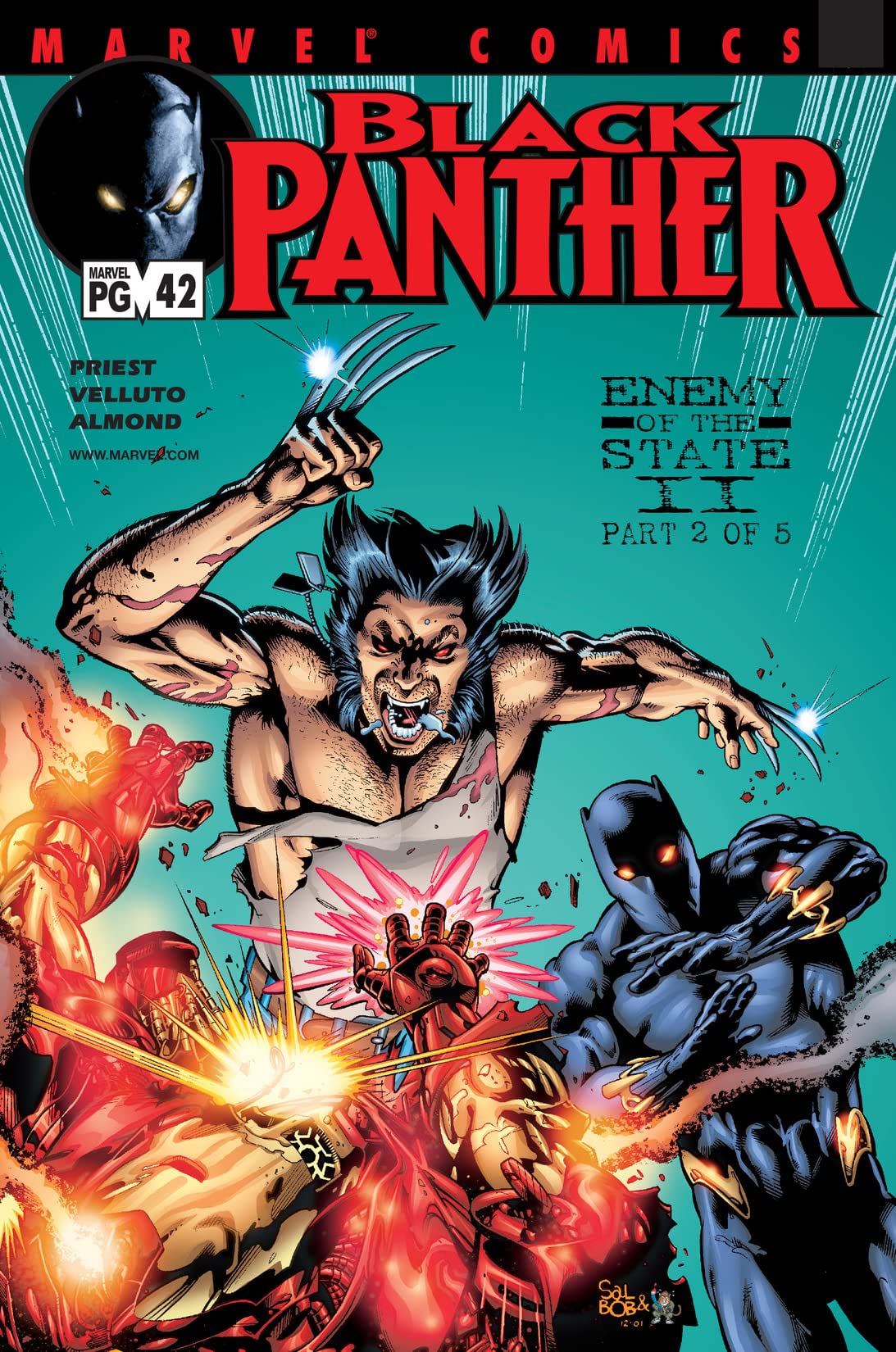 Black Panther #42 cover
