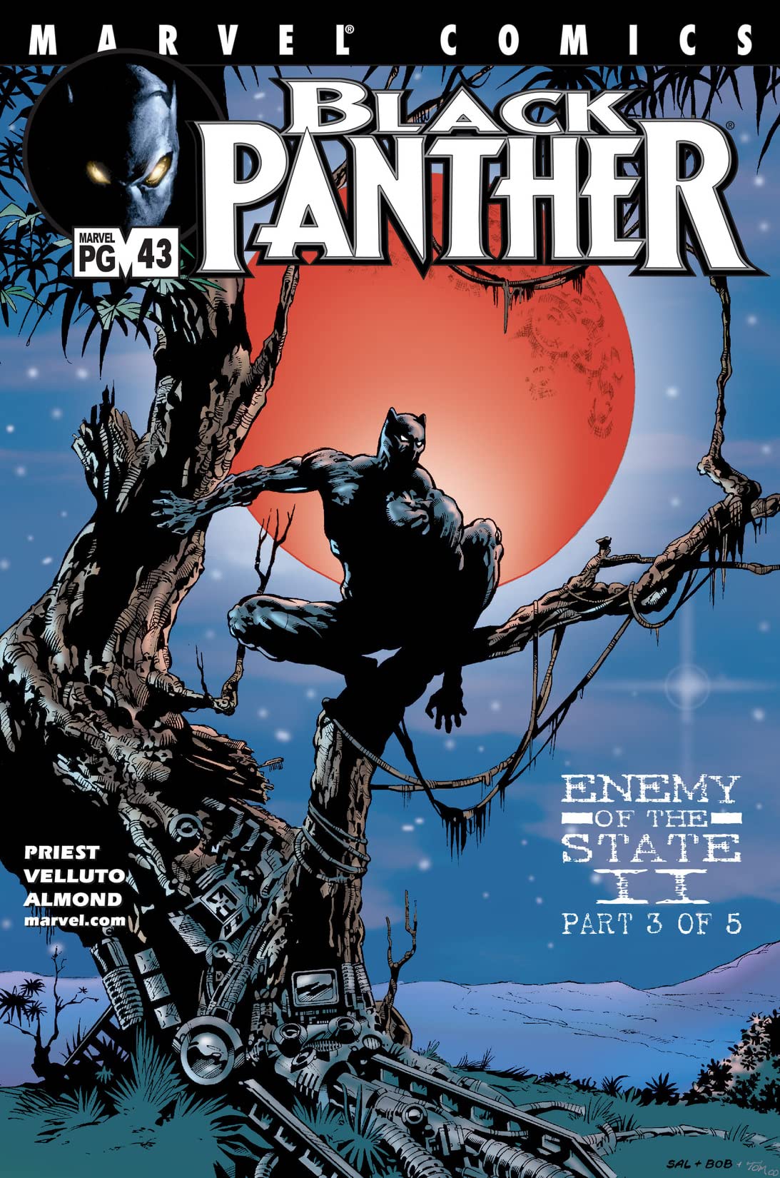 Black Panther #43 cover