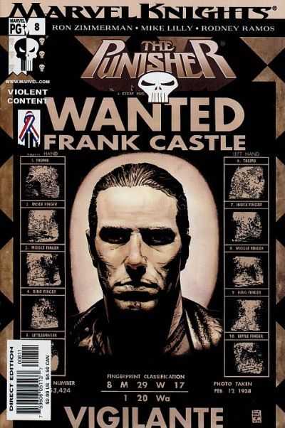 The Punisher #8 cover