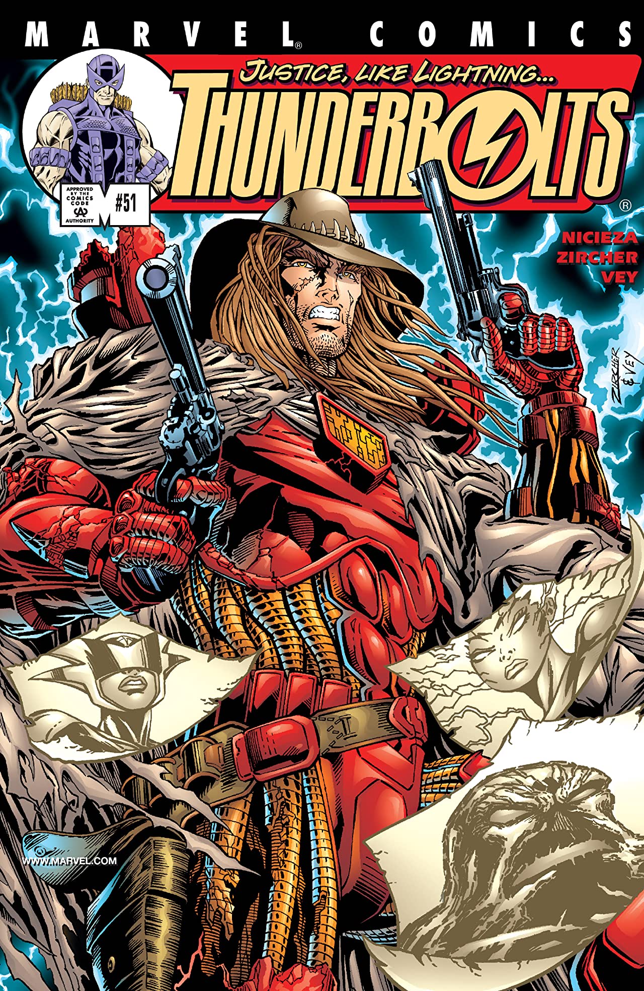 Thunderbolts #51 cover