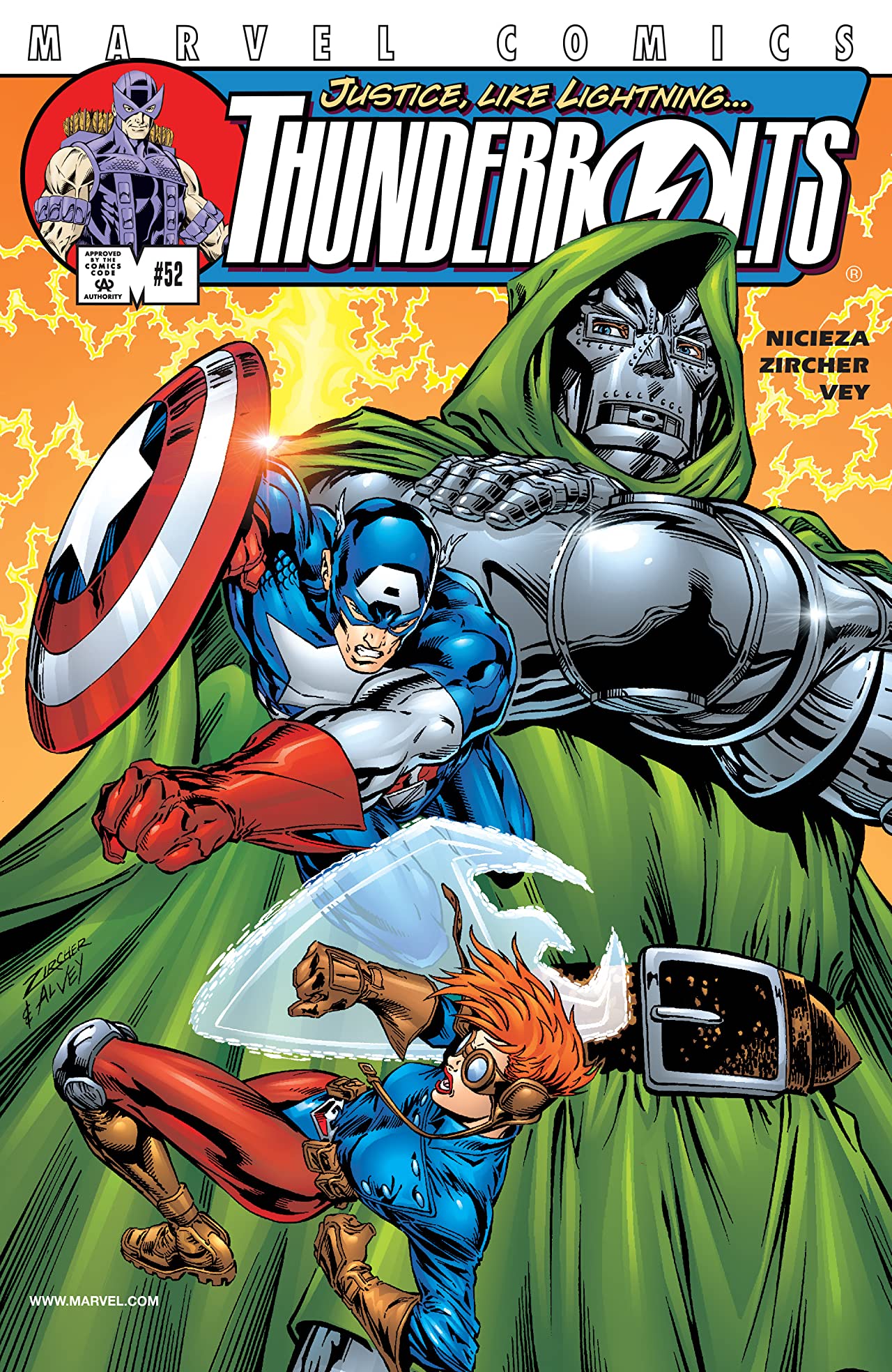 Thunderbolts #52 cover