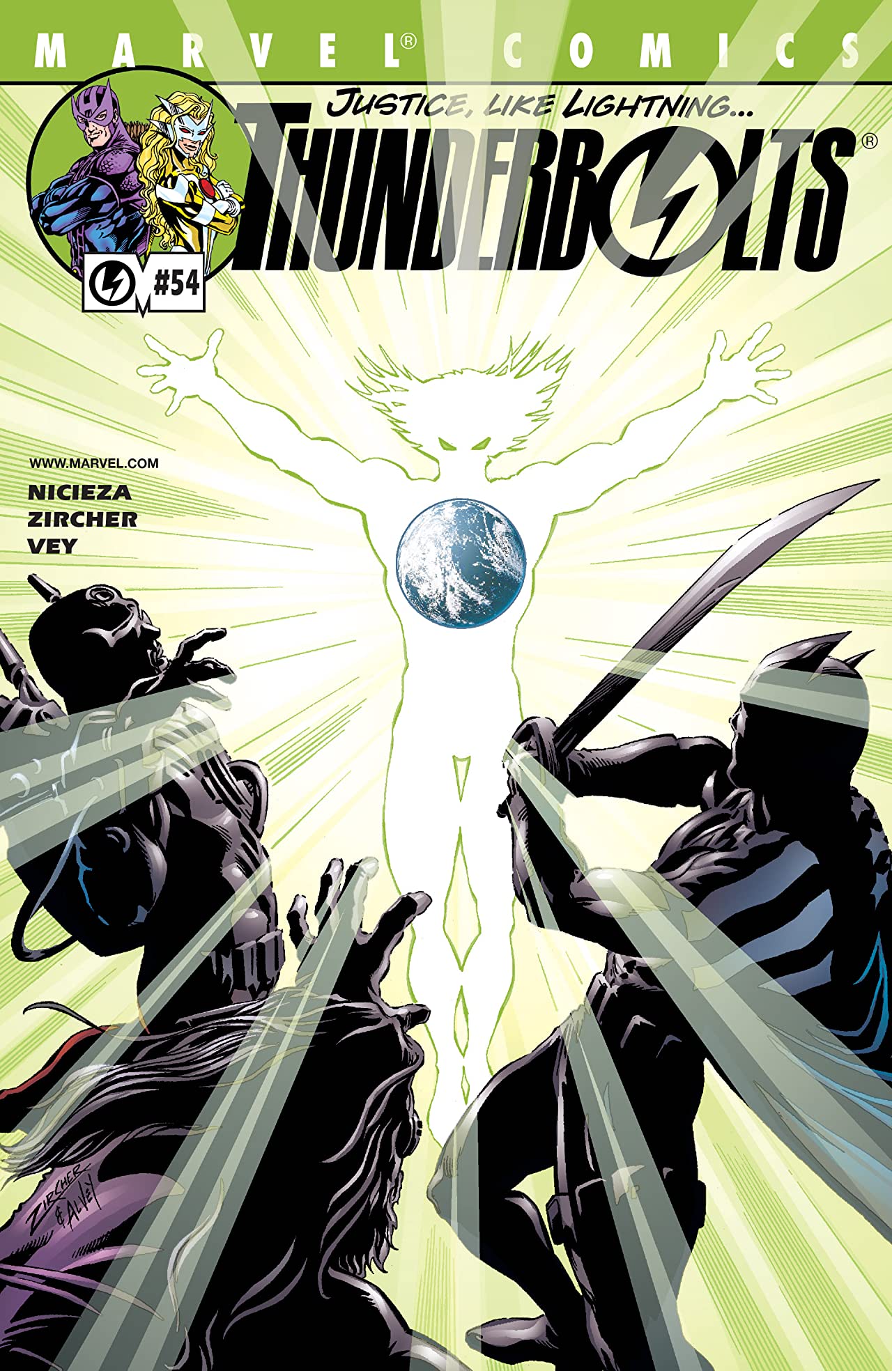 Thunderbolts #54 cover