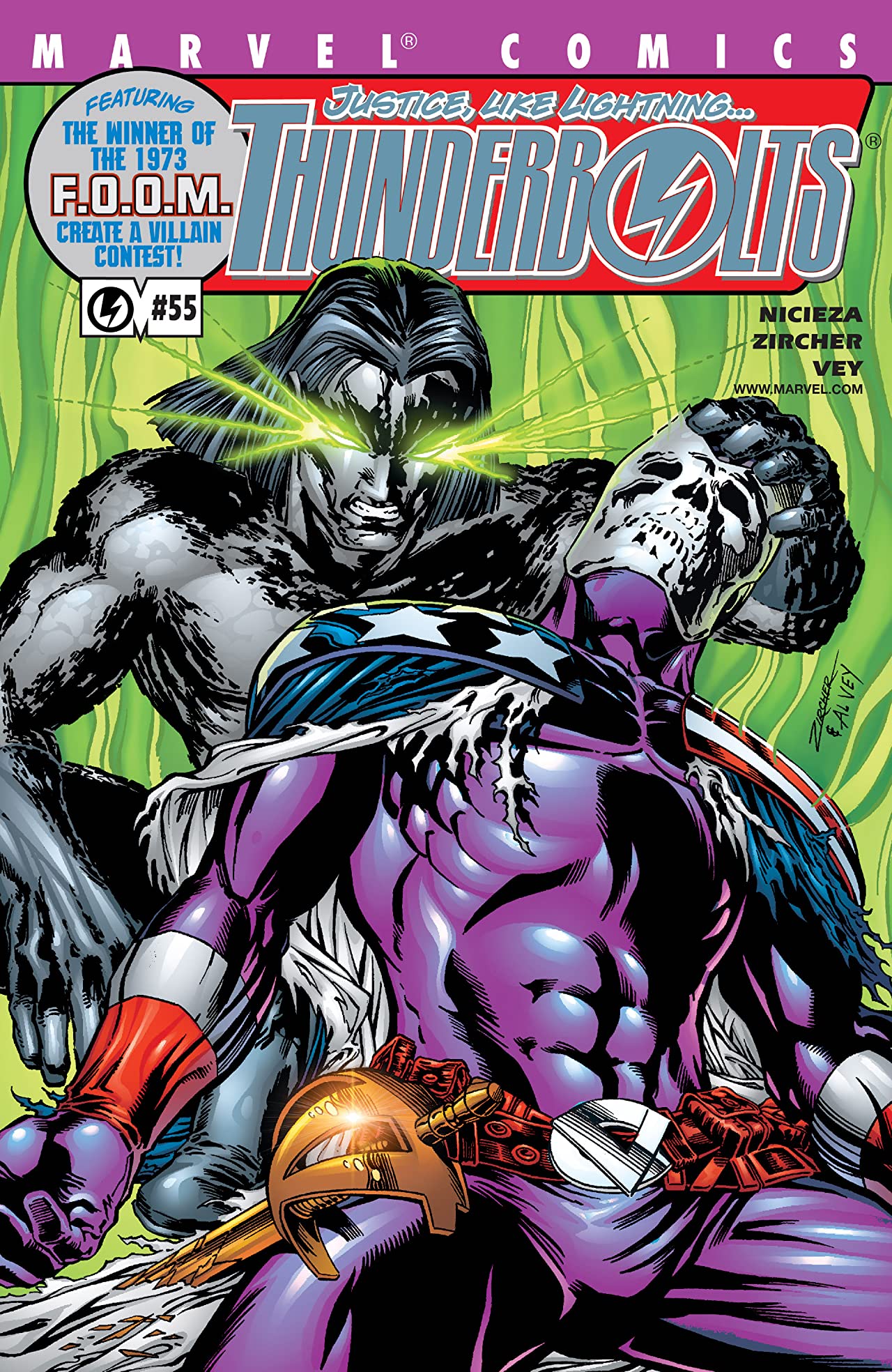 Thunderbolts #55 cover