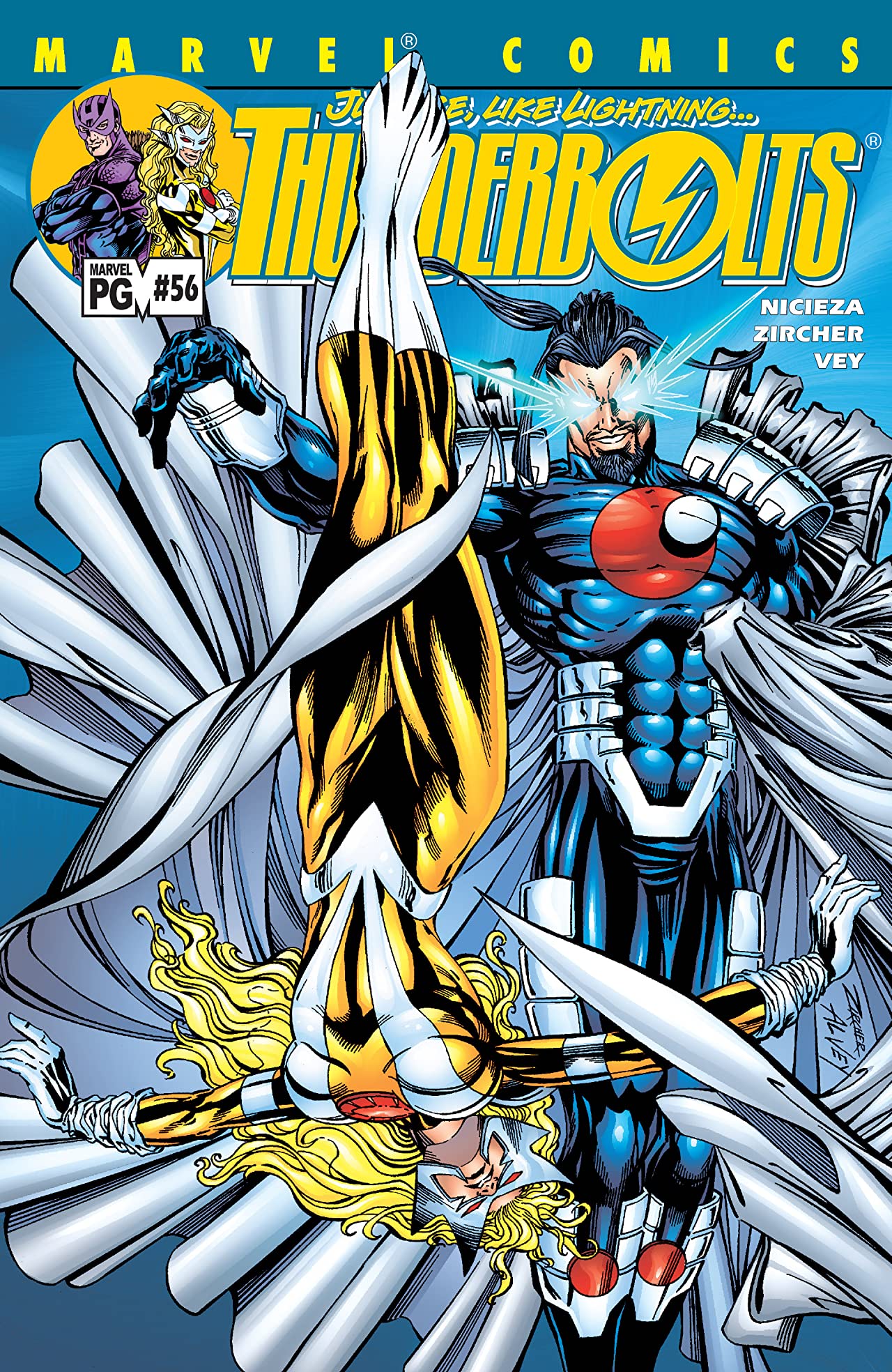 Thunderbolts #56 cover
