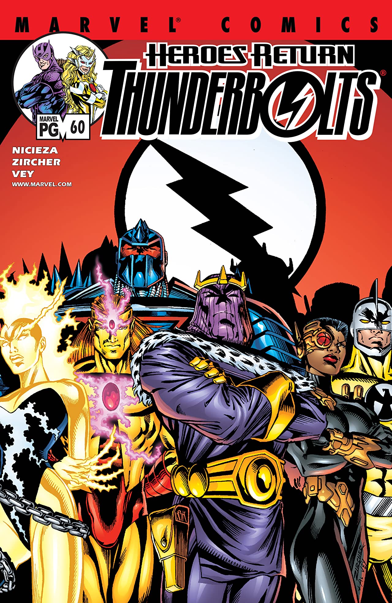 Thunderbolts #60 cover