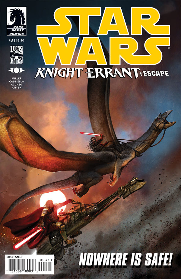 Star Wars: Knight Errant - Escape #3 cover