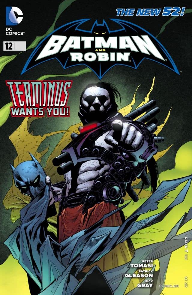 Batman and Robin #12 cover