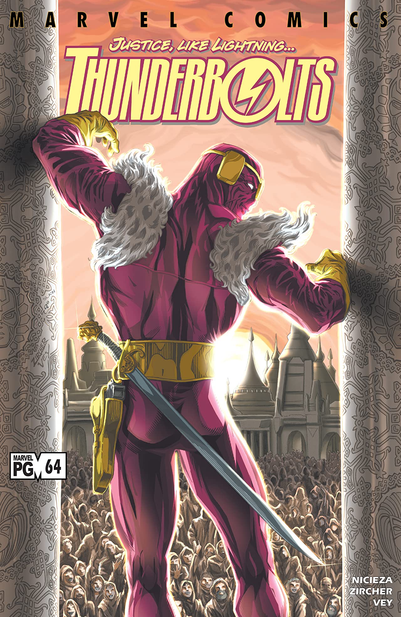 Thunderbolts #64 cover