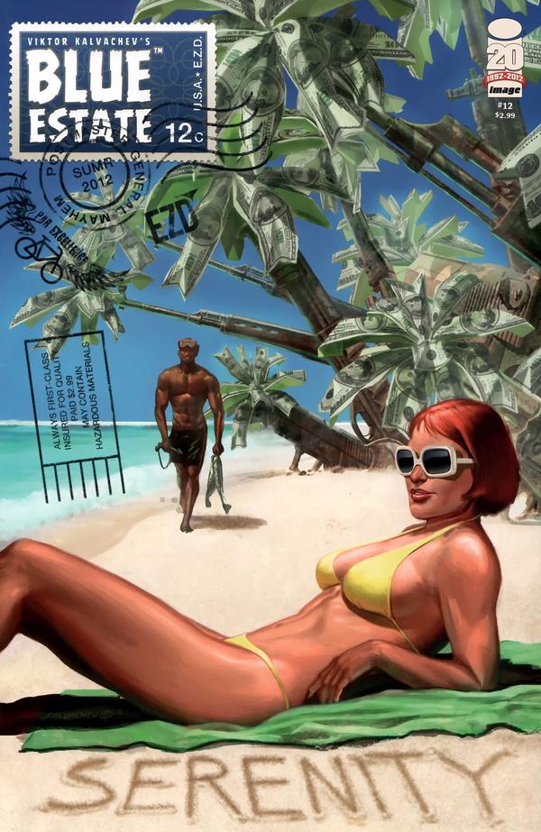 Blue Estate #12 cover