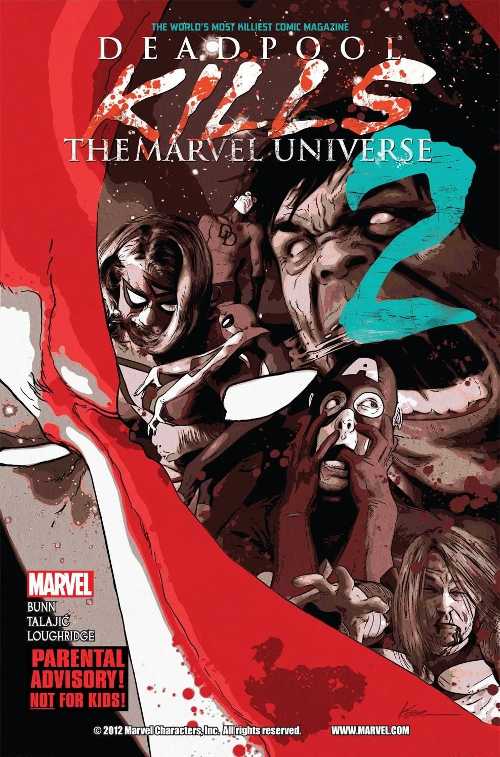 Deadpool Kills the Marvel Universe #2 cover