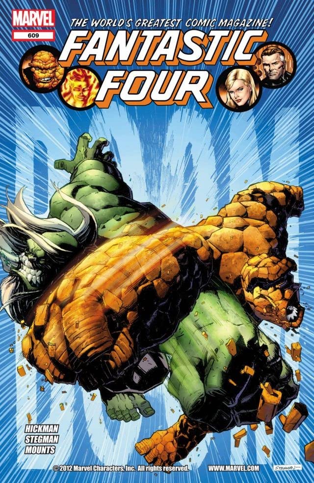 Fantastic Four #609 cover
